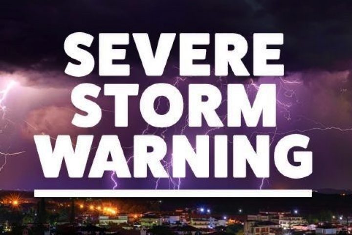 Severe Storm Warning Article from Kalkaska Church of Christ