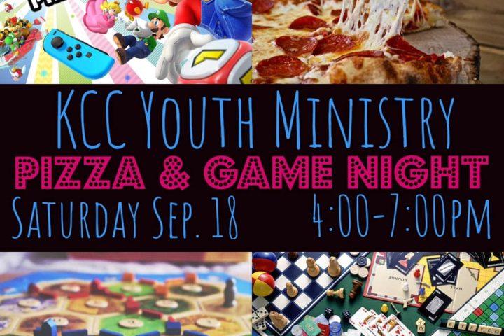 KCC Youth Pizza and Game Night