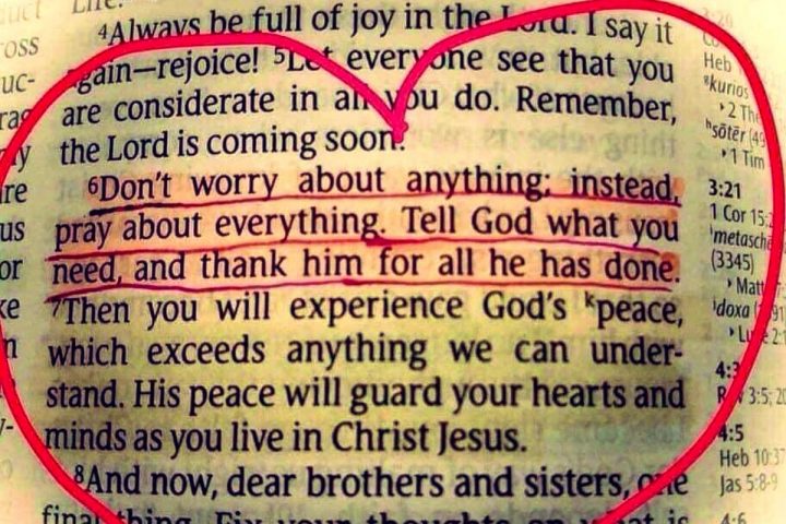 Philippians 4:6-7