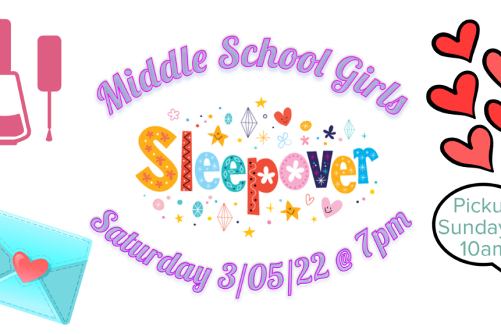 Middle School Girls Sleepover Kalkaska