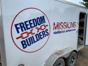 Freedom Builder's trailer