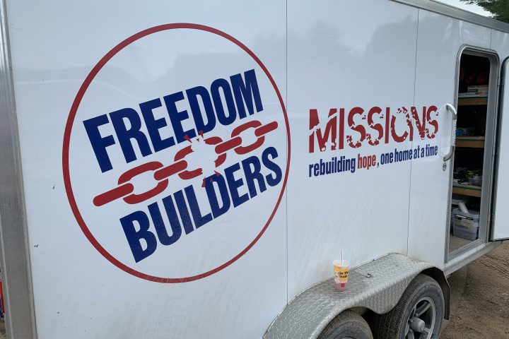Freedom Builder's trailer