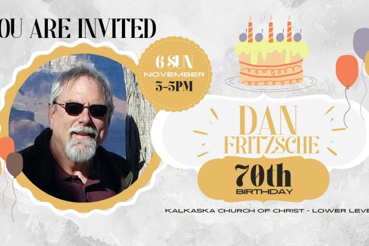 Happy 70th Birthday to Dan Fritzsche