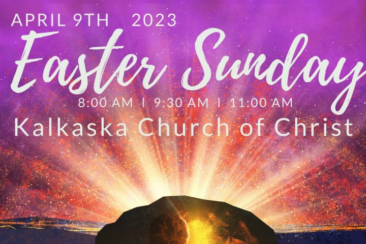 Easter Sunday at the Kalkaska Church of Christ