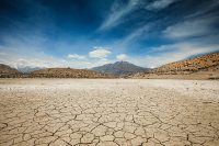 Dry Lake in India